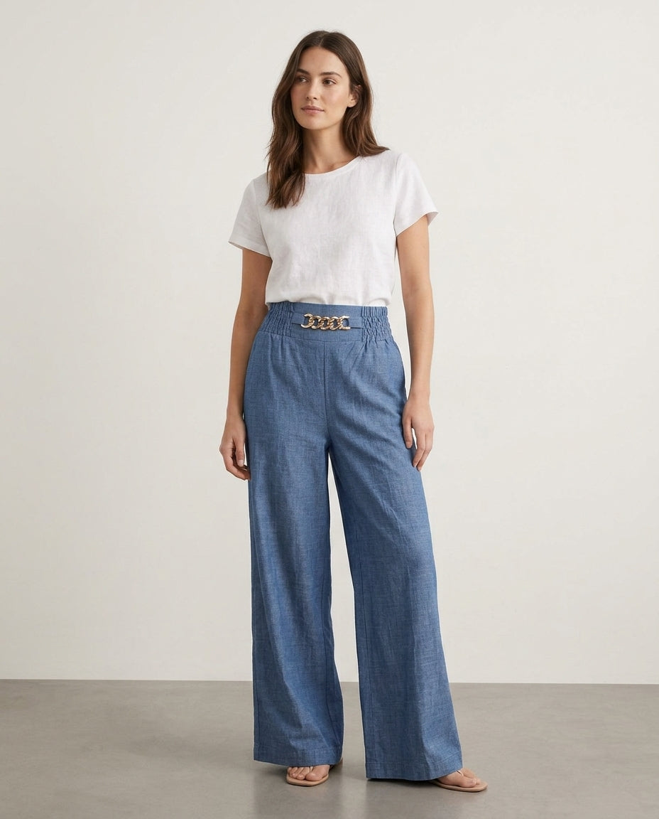 Fermucci High-Waist Trousers