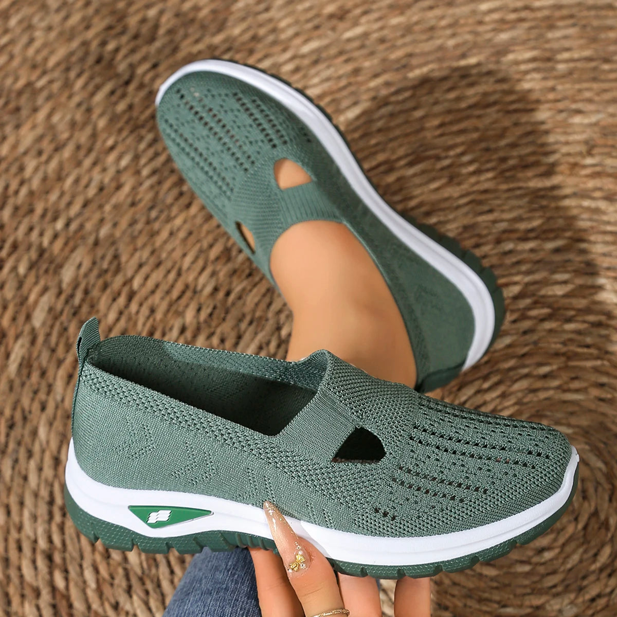 Fly-Woven Non-Slip Casual Sneakers
