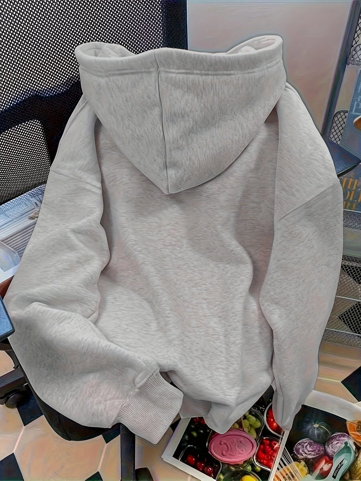 Oversized NY Graphic Hoodie