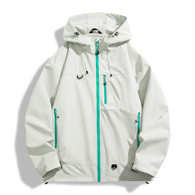 Unisex Waterproof Windbreaker Jacket