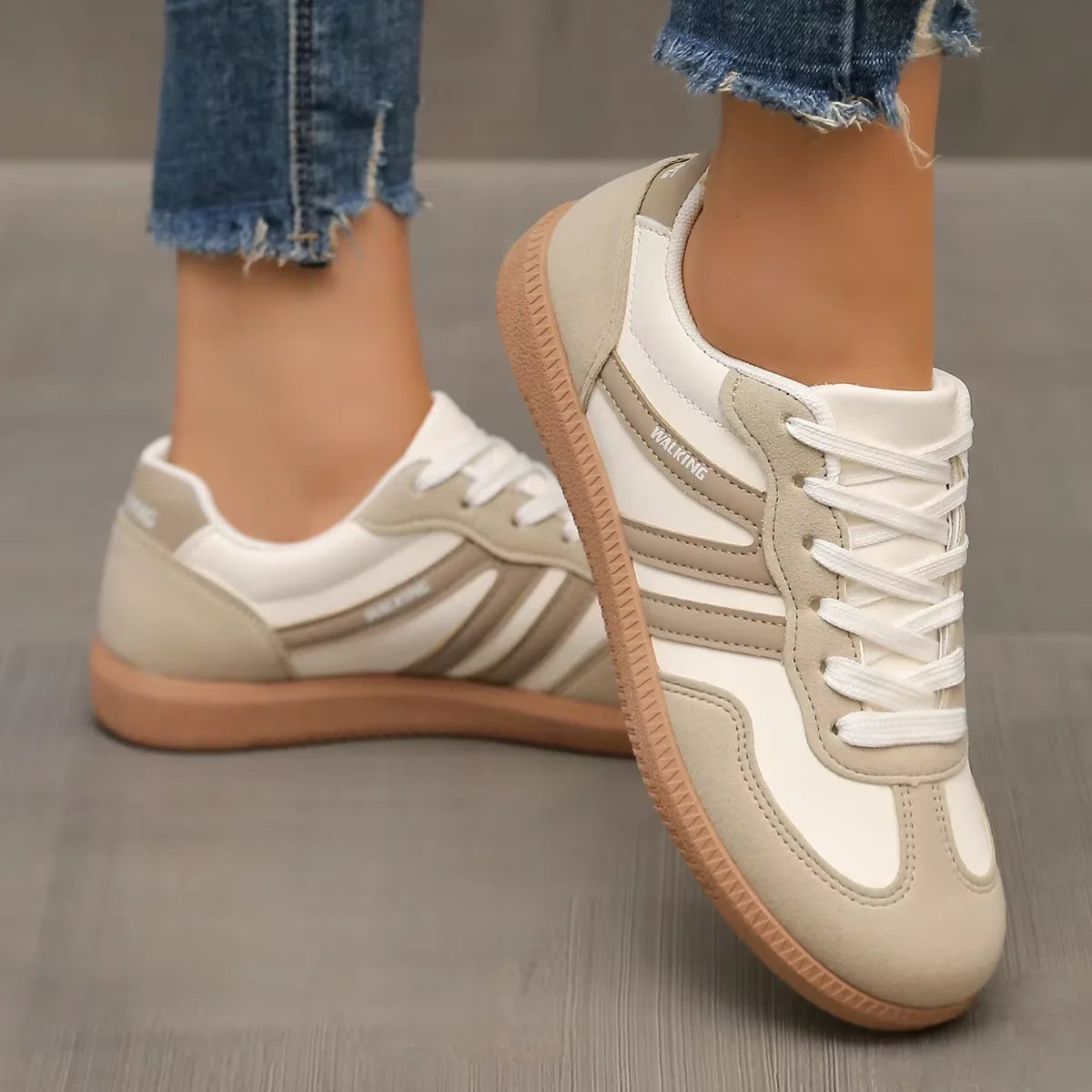 Slip-On Flat Loafer Sneakers