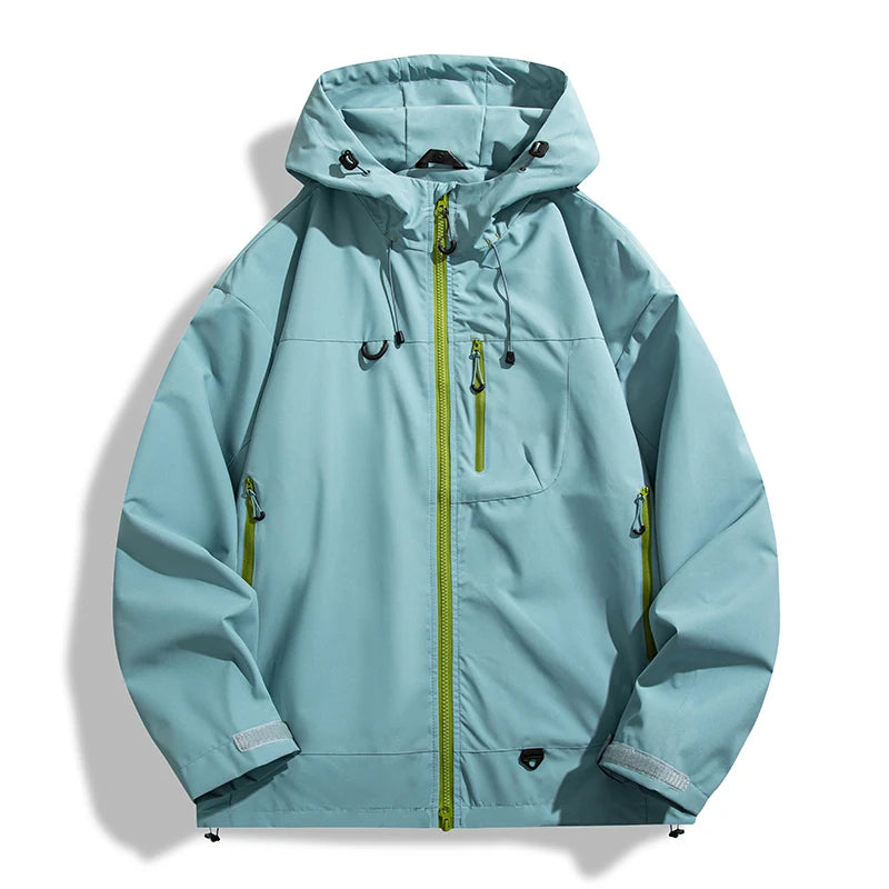 Unisex Waterproof Windbreaker Jacket