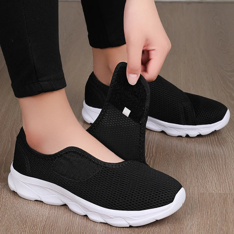 Orthopedic Wide-Fit Comfort Walking Shoes