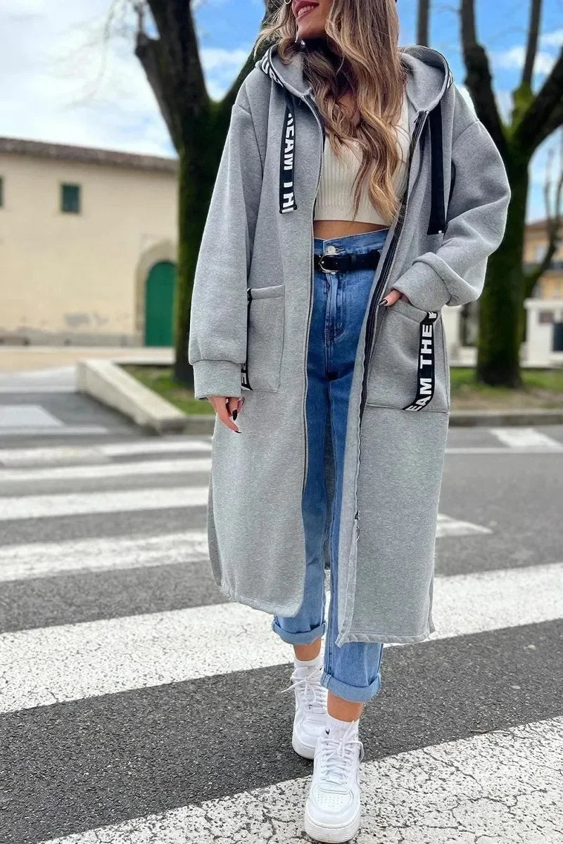 Venzetti Hooded Wool Trench Coat
