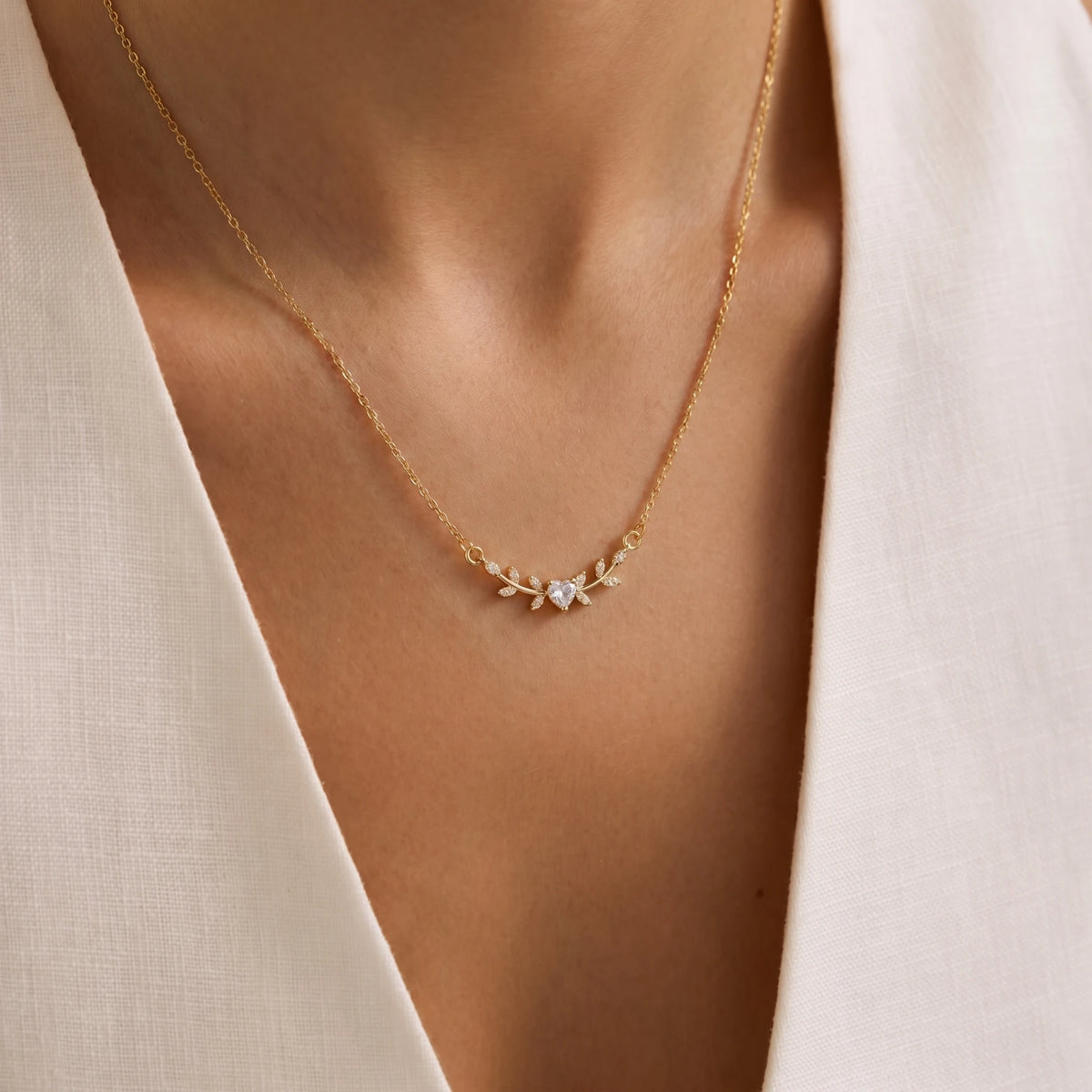 Oval Pendant Necklace