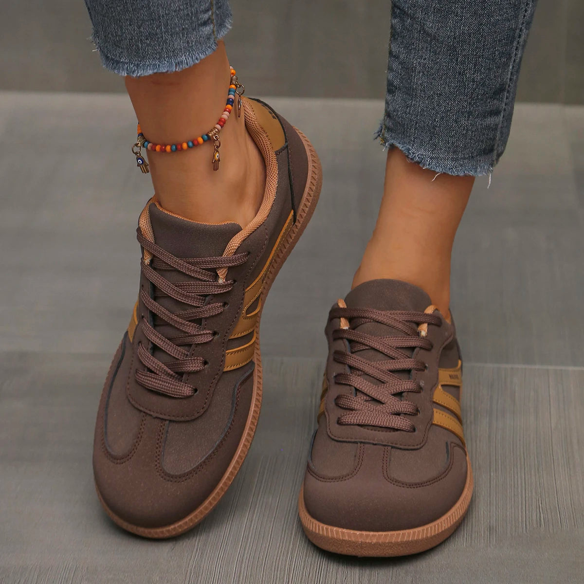 Slip-On Flat Loafer Sneakers