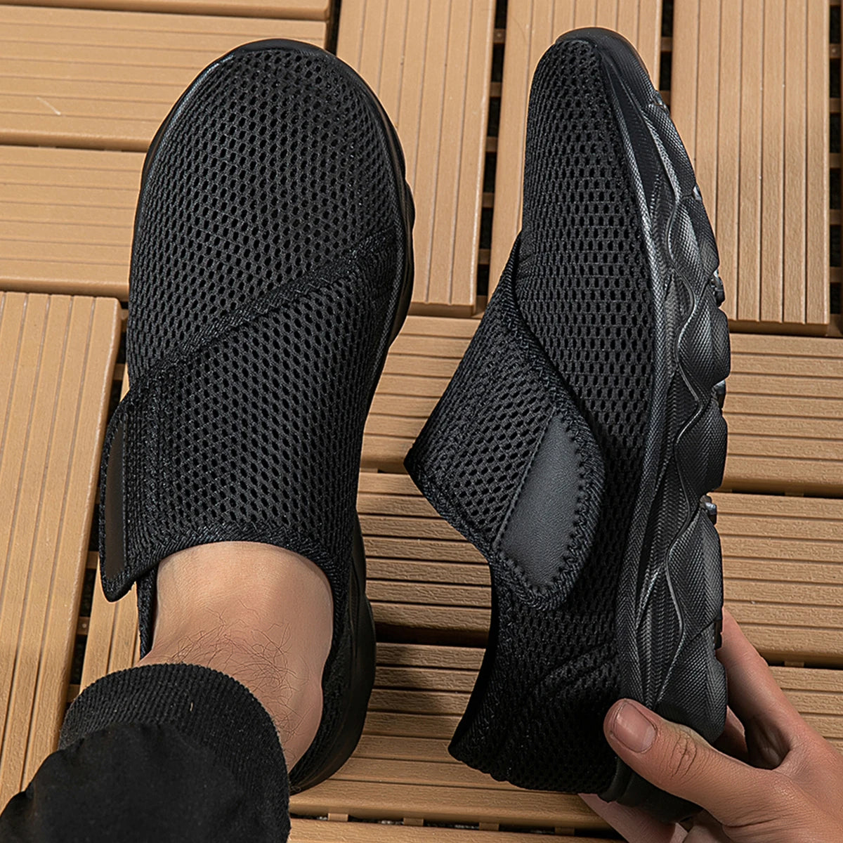 Orthopedic Wide-Fit Comfort Walking Shoes