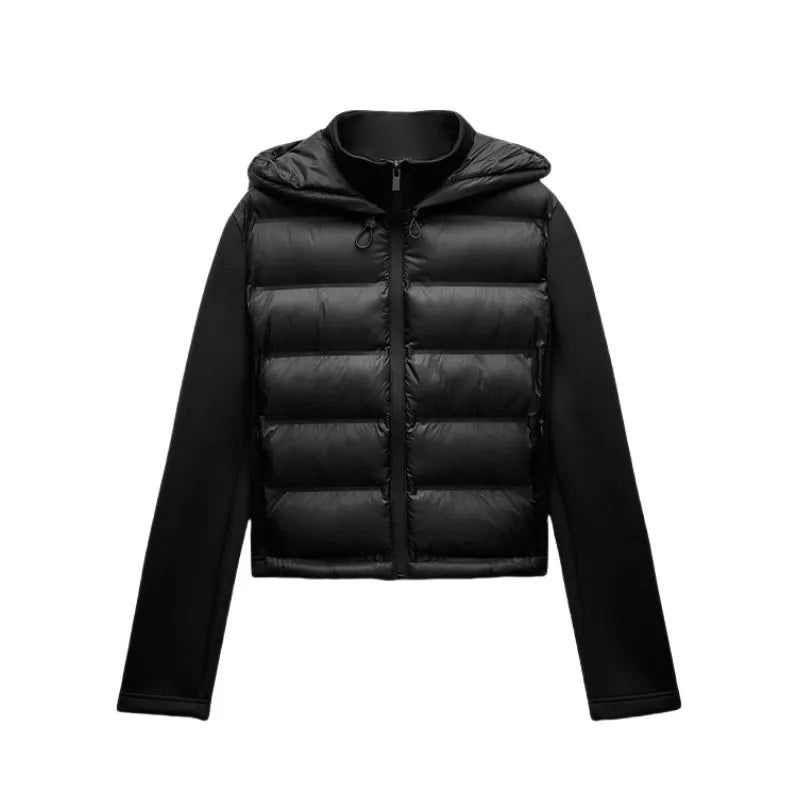 Lightweight Hooded Puffer Jacket