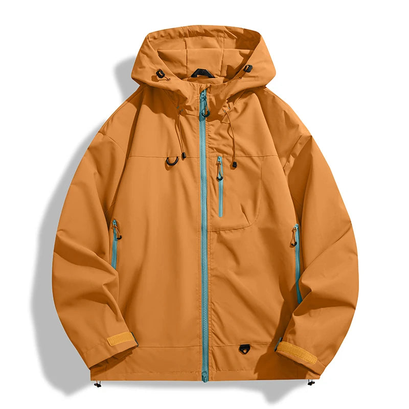 Unisex Waterproof Windbreaker Jacket