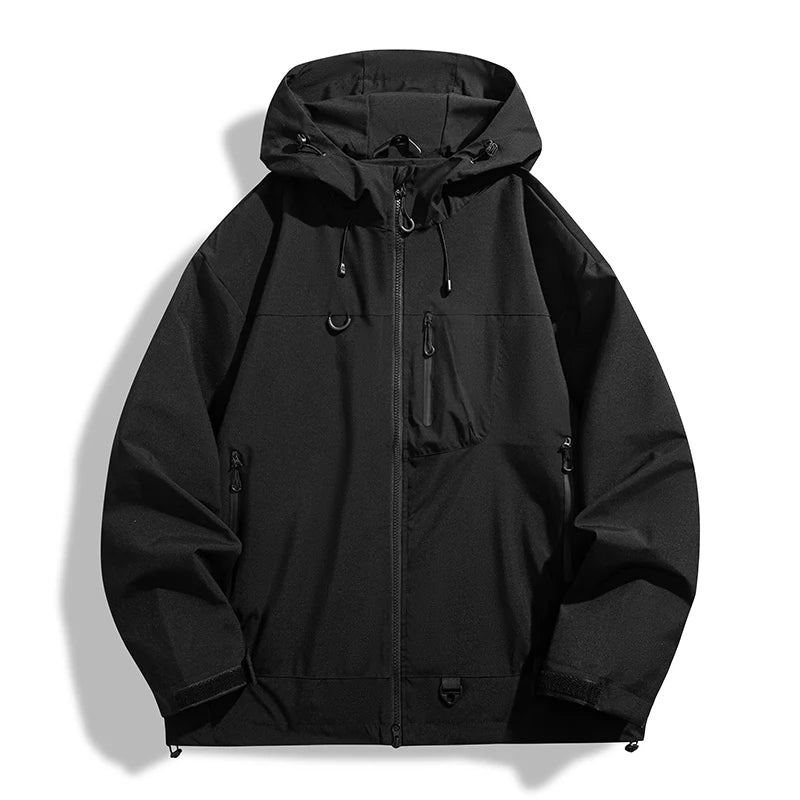 Unisex Waterproof Windbreaker Jacket