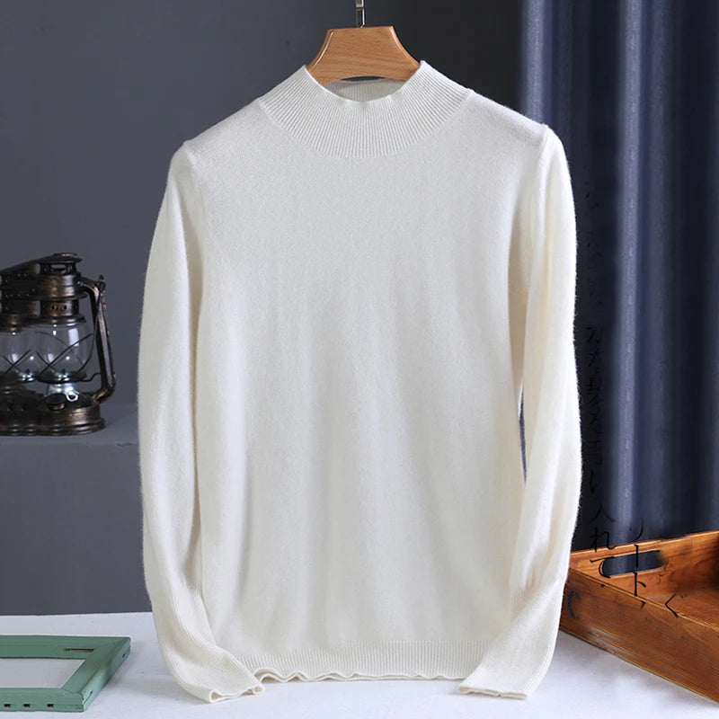 Slim Turtleneck Knit Jumper