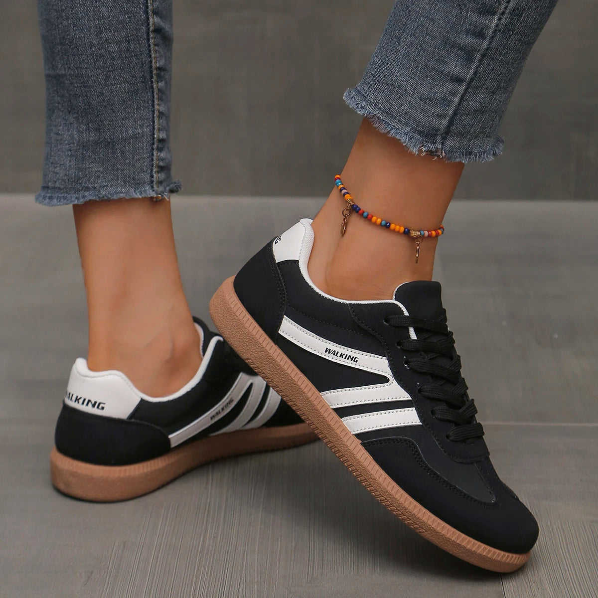 Slip-On Flat Loafer Sneakers