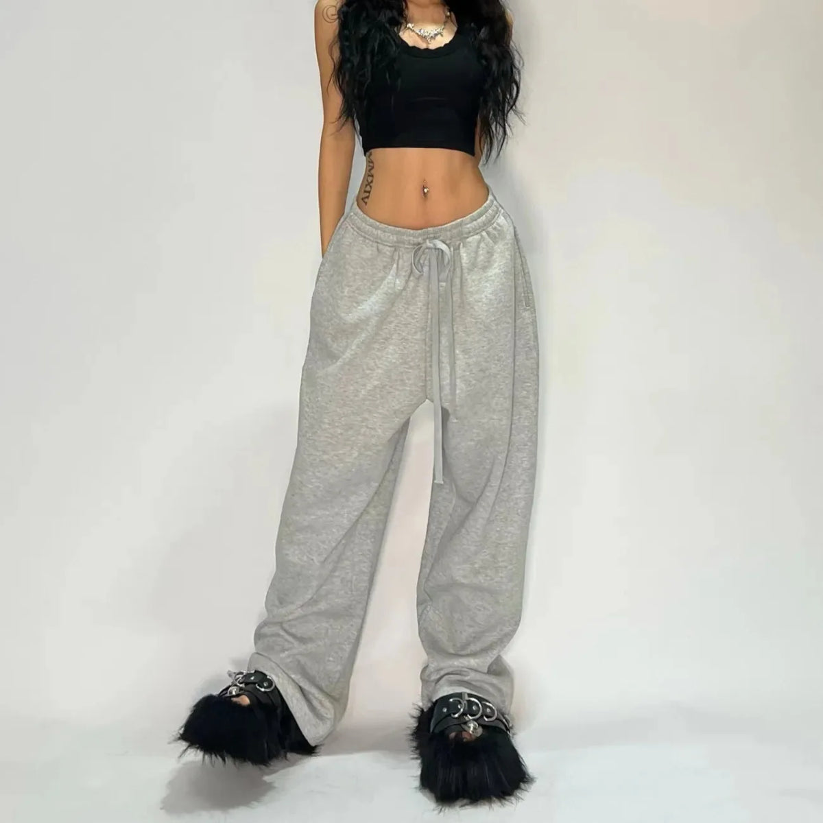 Camouflage Drawstring Jogger Sweatpants
