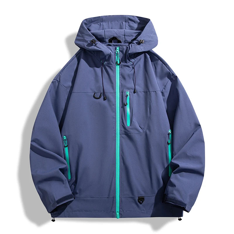 Unisex Waterproof Windbreaker Jacket