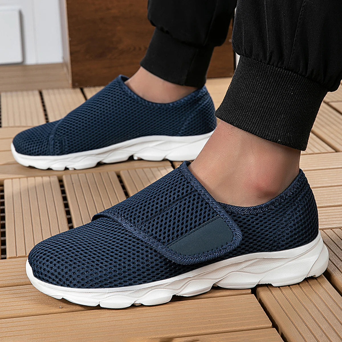 Orthopedic Wide-Fit Comfort Walking Shoes