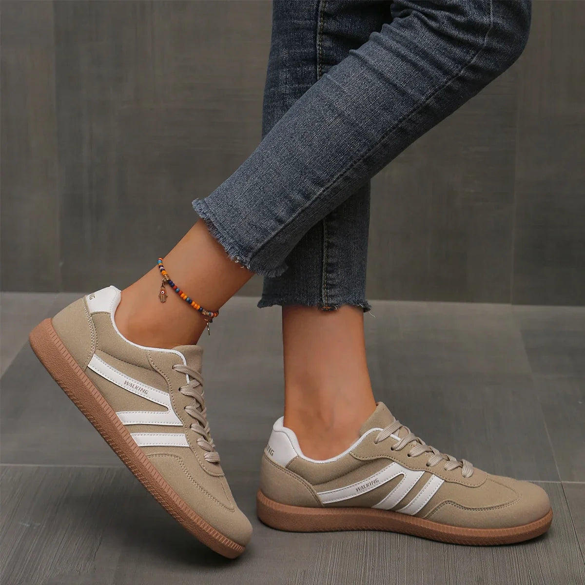 Slip-On Flat Loafer Sneakers