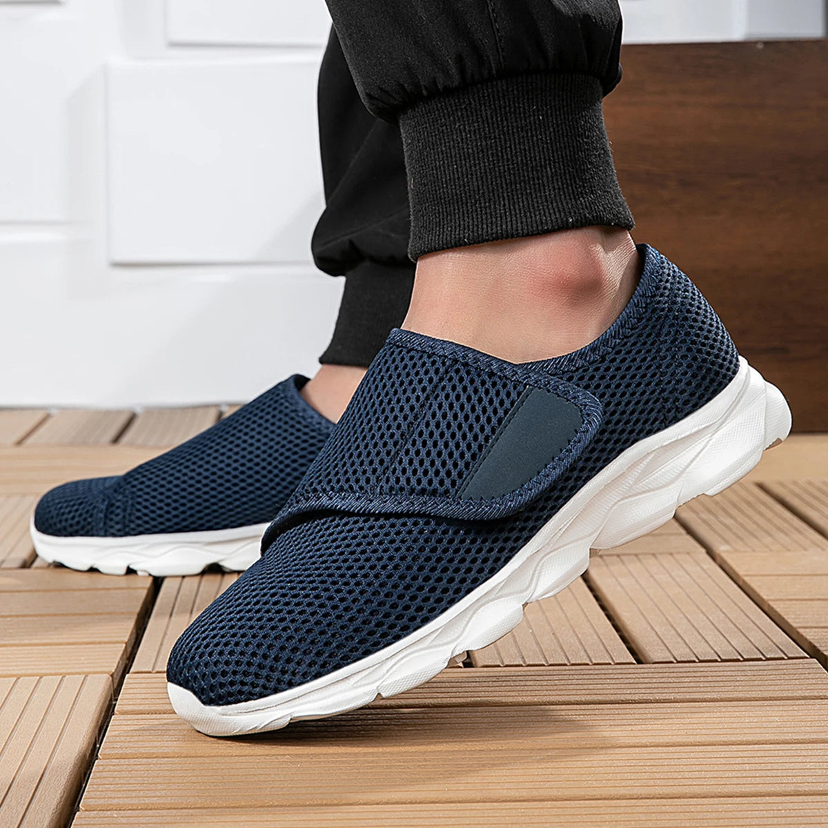 Orthopedic Wide-Fit Comfort Walking Shoes