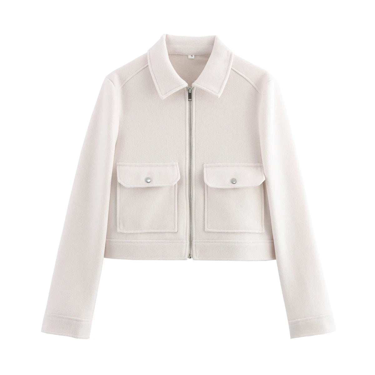 Short Street-Style Zip Jacket