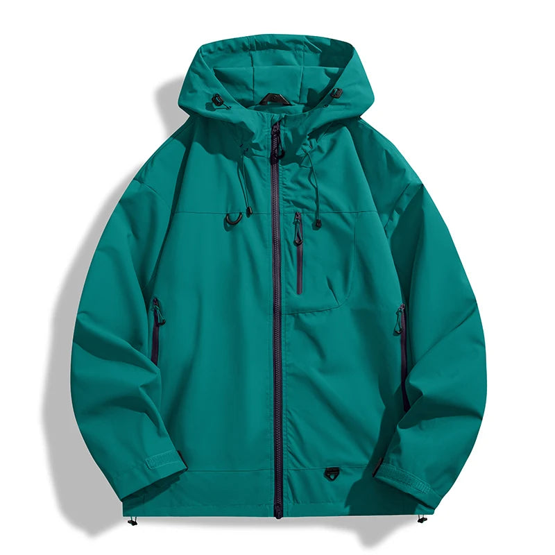 Unisex Waterproof Windbreaker Jacket