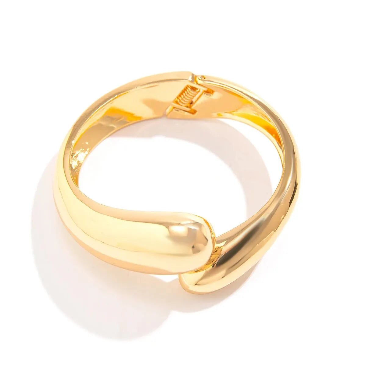 Geometric Water Drop Bangle